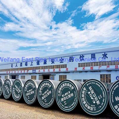 3LPE Coated Large Bore Pipe For Pipe Pulling With Sawh Steel Construction