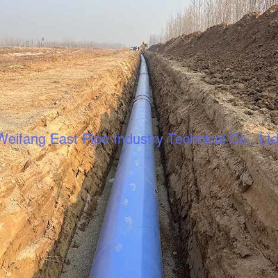 External FBE PIPE FBE Coating Pipe Thickness 400-600 Microns For Natural Gas Petroleum Pipe Systems