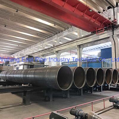 Pulling 3lpe Coated Pipe Sawh Steel Bored Pipe Spiral Steel Pipe For Construction, Pipelines