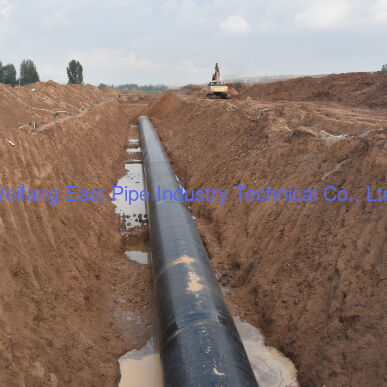 6-12m 3pe Coating Steel Pipe 529mm OD 10mm WT 30 Year Lifespan