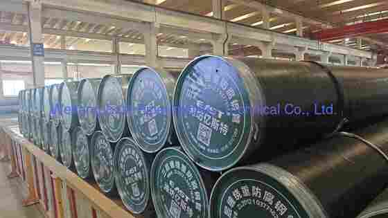 1.8 Mm To 4.7 Mm Thickness 3lpe Coated Pipe Anticorrosive Steel Underground Water Pipe Water Line Pipe